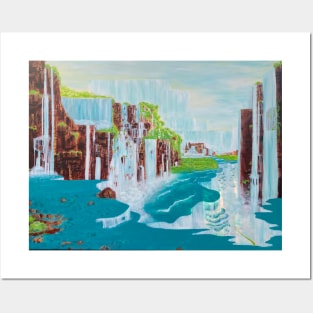 Endless Waterfalls Posters and Art